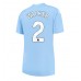 Manchester City Kyle Walker #2 Dámské Domácí Dres 2023-24 Krátkým Rukávem